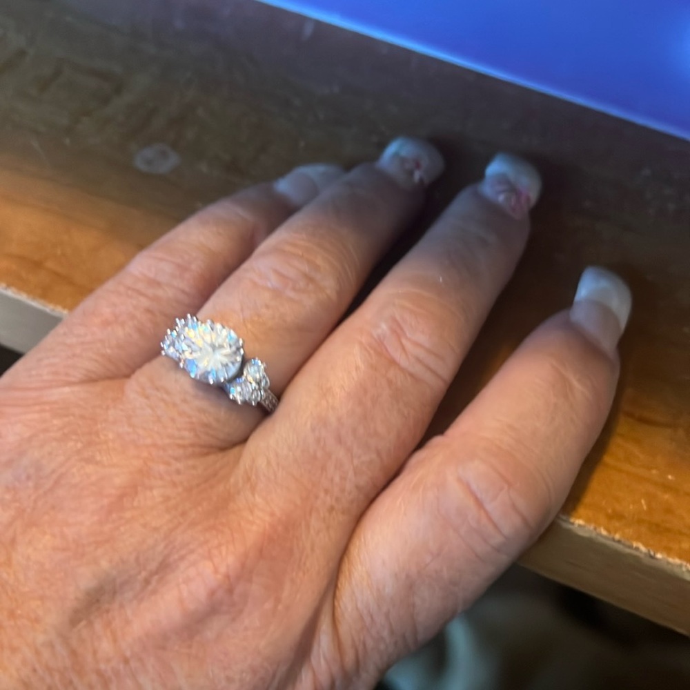 SS Ring with accents